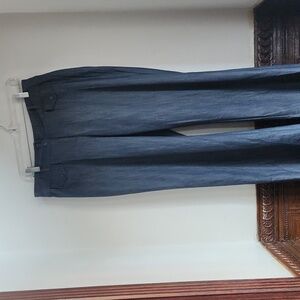 JOHN PAUL RICHARD Denim Wide leg cotton trousers Sz 12